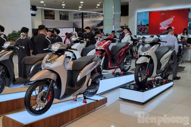 Doanh số xe máy tăng cao trong những tháng đầu năm 2025 ảnh 1