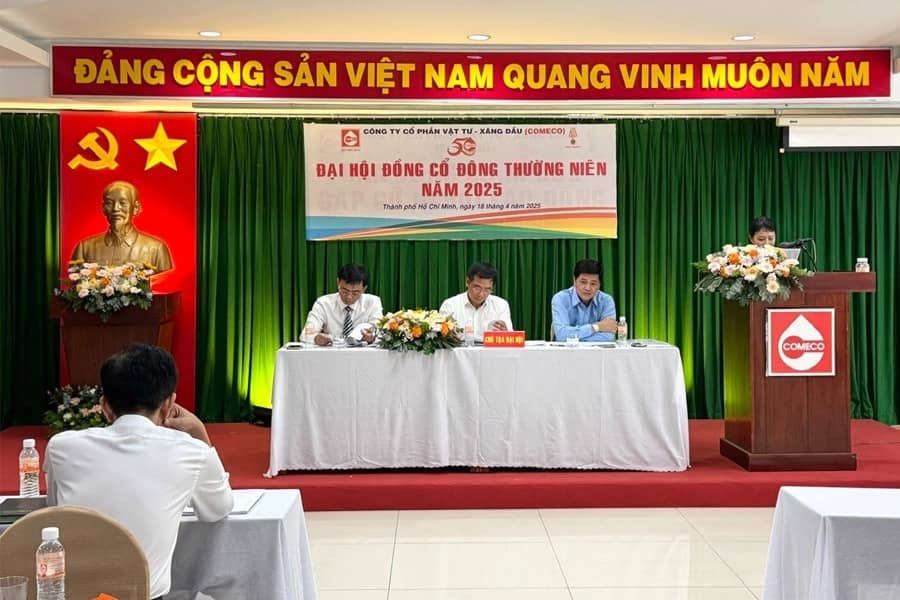 ĐHĐCĐ Comeco: Quý 1 khó khăn với toàn ngành, mới thực hiện 16% kế hoạch năm