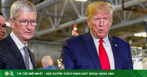 Tim Cook giúp Apple thoát đòn thuế của Trump thế nào