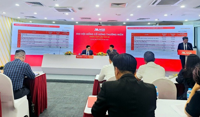 ĐHĐCĐ MSB: Lợi nhuận quý 1 đạt 1,630 tỷ đồng, có 2-3 đối tác muốn mua lại công ty tài chính