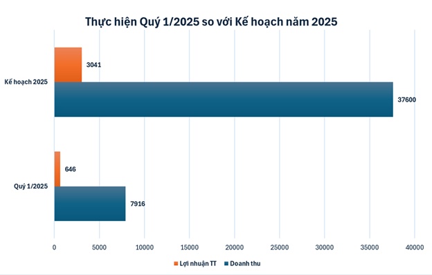 Lợi nhuận quý 1/2025 của GELEX tăng 68% so với cùng kỳ