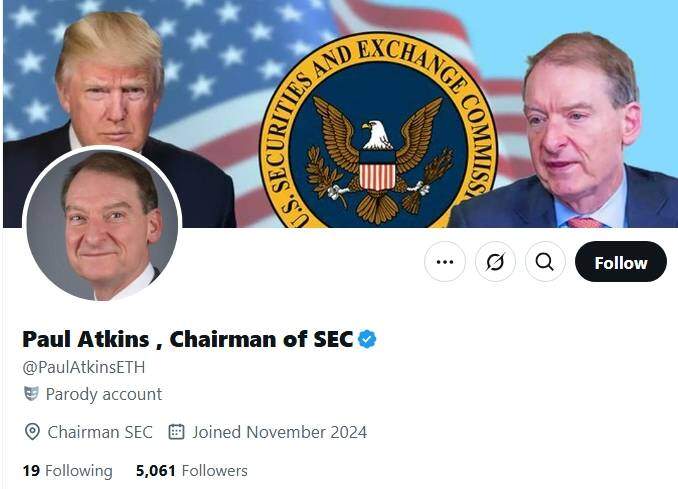 Paul Atkins chính thức trở thành Chủ tịch SEC thứ 34