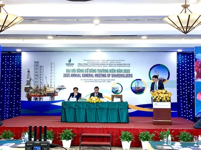 ĐHĐCĐ PV Drilling: Cổ tức tiền mặt sau 10 năm, thị trường khoan dầu khí Việt Nam sẽ sôi động trong 5 năm tới