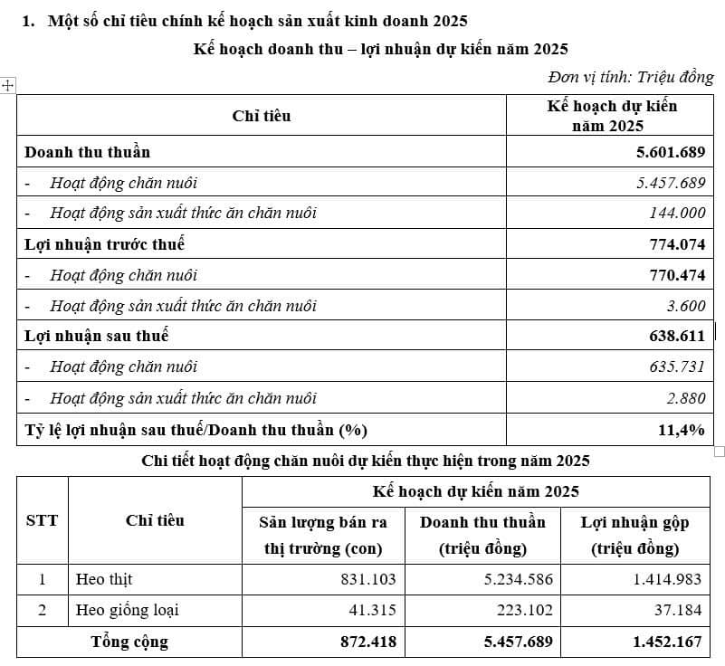 ĐHĐCĐ BAF: Kế hoạch lợi nhuận gấp đôi, chia cổ tức từ 2027