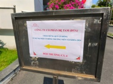 DTA tổ chức ĐHĐCĐ thường niên 2025 bất thành, lãi sau thuế quý 1 giảm 27%