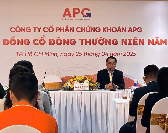 ĐHĐCĐ APG: Có đối tác chiến lược đồng hành, tự tin lợi nhuận 120 tỷ đồng