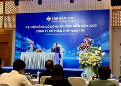 ĐHĐCĐ NKG: Đã dừng xuất khẩu tôn mạ sang Mỹ từ tháng 9/2024