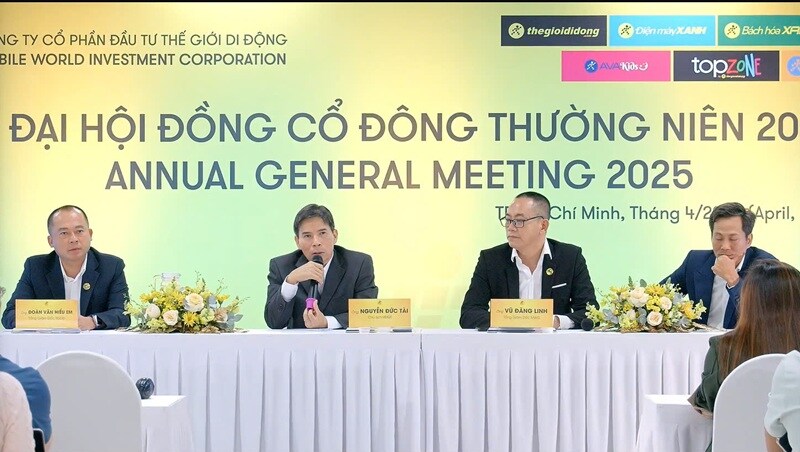 Chủ tịch Nguyễn Đức Tài: MWG không quá lăn tăn về thuế quan Mỹ