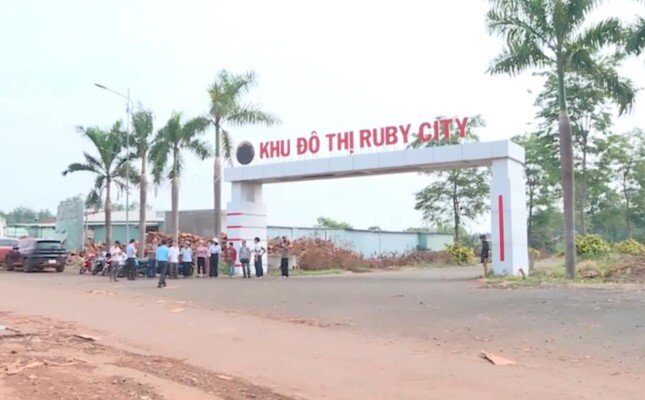 Khởi tố vụ án lừa đảo chiếm đoạt tài sản tại dự án khu đô thị Ruby City ở Bình Phước