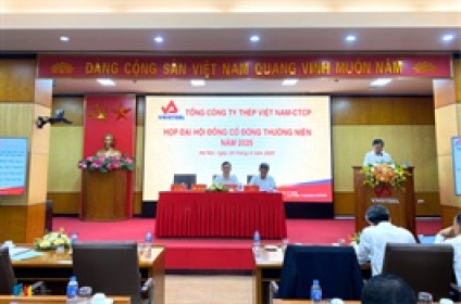 ĐHĐCĐ VNSTEEL: Kế hoạch lãi trước thuế 280 tỷ đồng, tiếp tục không chia cổ tức