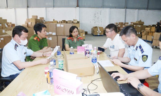 Phát hiện hơn 200.000 sản phẩm thực phẩm bảo vệ sức khỏe không có hóa đơn ảnh 1