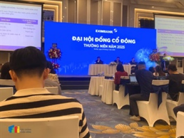 ĐHĐCĐ Eximbank: Giới hạn sở hữu ngoại, bầu lại nhân sự chủ chốt