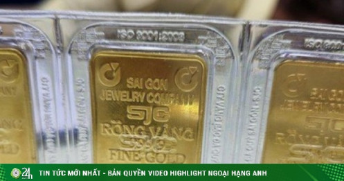 Cuối ngày 6-5, giá vàng miếng SJC lại biến động mạnh