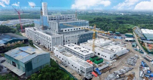 Điện rác có khung giá mới