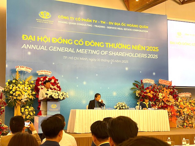 ĐHĐCĐ HQC: Thêm một năm tham vọng lợi nhuận cao, phát hành 50 triệu cp để hoán đổi nợ