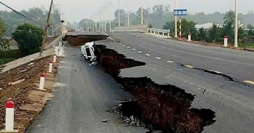 Bộ trưởng Xây dựng: Khẩn trương làm rõ vụ cầu Hòa Bình vừa thông xe đã sụt