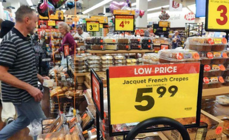 Lạm phát của Mỹ bất ngờ tăng chậm lại