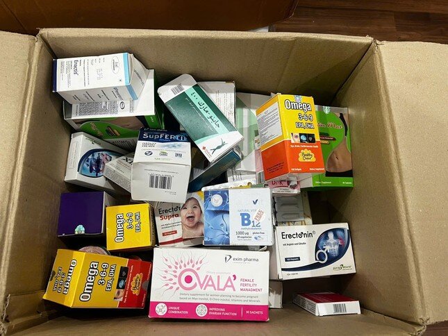 Công an Hà Nội thu giữ hơn 100 tấn hàng hóa thực phẩm chức năng, thiết bị y tế giả