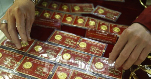 Giá vàng bật tăng