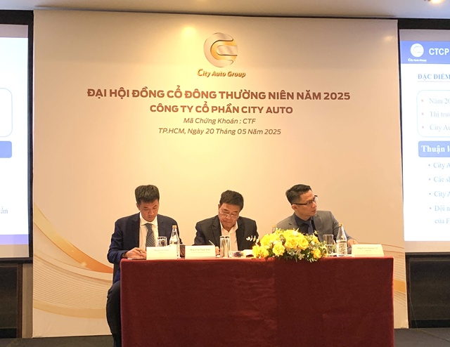 ĐHĐCĐ City Auto: Lấn sân xe điện, thêm con trai Chủ tịch vào HĐQT