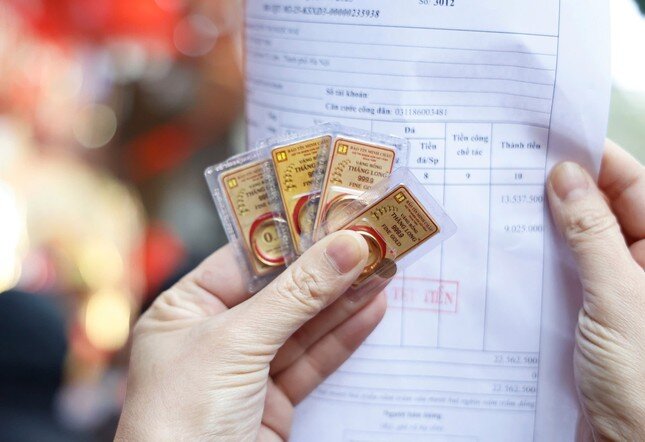 Rà soát việc lập hóa đơn bán vàng