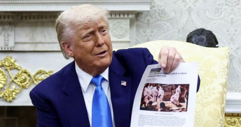 Tổng thống Mỹ Trump mắc sai lầm nghiêm trọng trong màn tố Tổng thống Nam Phi