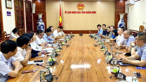 Tập đoàn C&D (Trung Quốc) khảo sát đầu tư dự án 2 tỷ USD tại Quảng Bình