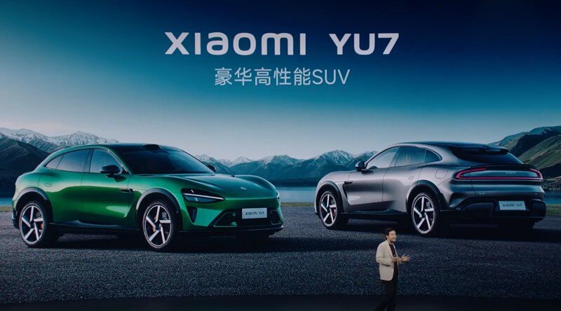 Xiaomi YU7: SUV điện tăng tốc từ 0-100km trong 3,23 giây, 1 lần sạc chạy 835km