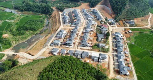 Khu tái định cư như khu du lịch sinh thái trên đồi cao