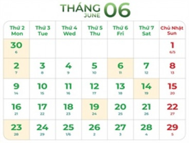 [IR AWARDS] Lịch công bố thông tin tháng 06/2025 cần nhớ