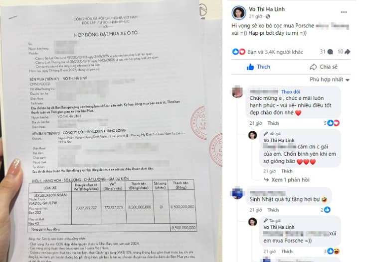 Được mệnh danh là “chiến thần chốt đơn”, Võ Hà Linh giàu cỡ nào?
