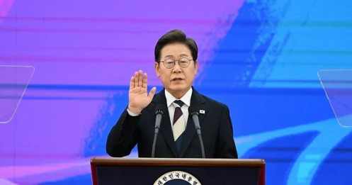 Tân tổng thống Hàn Quốc cam kết hàn gắn đất nước và phục hồi kinh tế