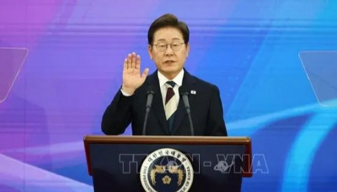 Tổng Bí thư Tô Lâm, Chủ tịch nước Lương Cường gửi điện mừng tân Tổng thống Hàn Quốc