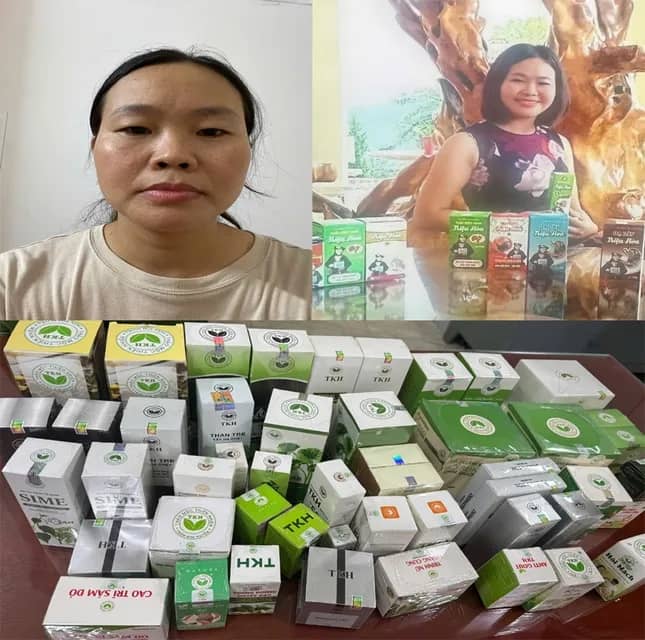 Khởi tố nữ giám đốc tổ chức sản xuất, buôn bán thực phẩm chức năng giả