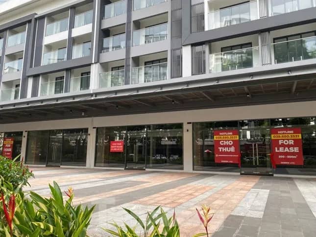 Nhà phố thương mại ế, với tỉ suất cho thuê thấp ảnh 1