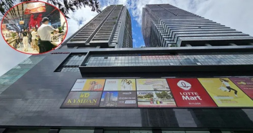 Phớt lờ 'lệnh' đình chỉ, loạt cửa hàng vẫn hoạt động tại chung cư Discovery Complex