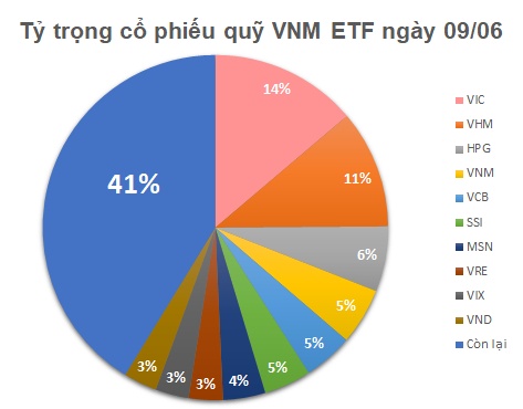 Quỹ ETF 400 trăm triệu đô mua ròng mạnh trước thềm công bố review danh mục