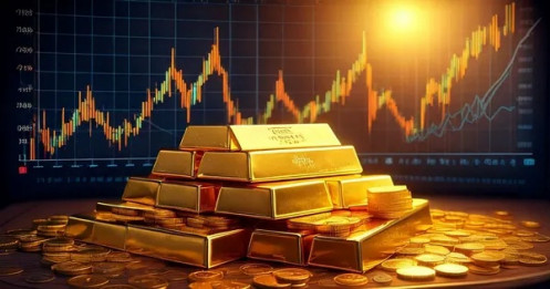 Giá vàng thế giới bật tăng, chứng khoán Phố Wall suy yếu