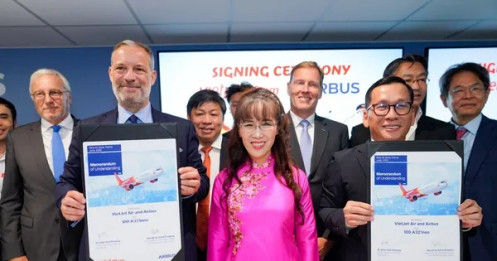 Vietjet đặt hàng mới 100 máy bay A320/ A321neo