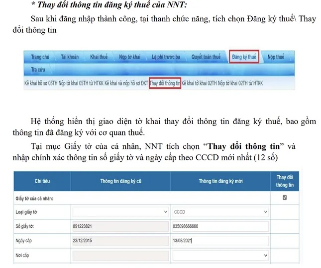 Thông tin quan trọng với người nộp thuế từ ngày 1/7