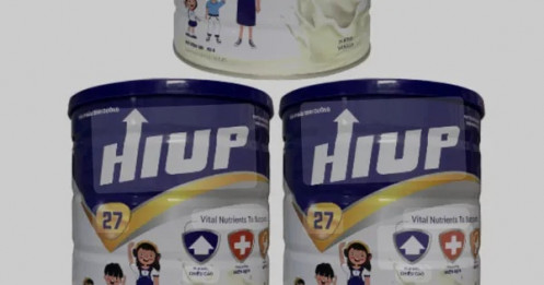 Vụ sữa giả HIUP: Mỗi lon giá gốc 87.000 đồng, bán ra 546.000 đồng