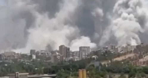 Israel tấn công dữ dội nhằm vào các trụ sở quân sự ở thủ đô Iran