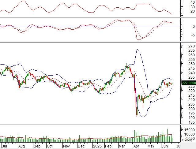 Phân tích kỹ thuật phiên chiều 24/06: Tín hiệu tích cực xuất hiện
