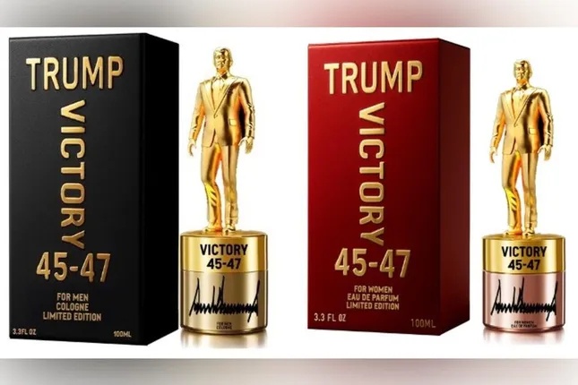 Tổng thống Mỹ Trump ra mắt dòng nước hoa có mùi hương chiến thắng ảnh 1