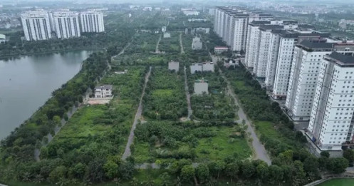 Vi phạm quy hoạch, xây dựng hàng nghìn căn hộ KĐT Thanh Hà chưa được cấp sổ