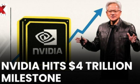 Vốn hóa của Nvidia chạm mốc 4.000 tỉ đô la