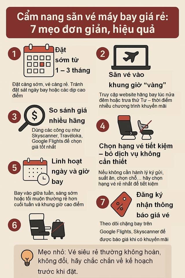 Giá vé máy bay dưới ống kính “phóng đại”