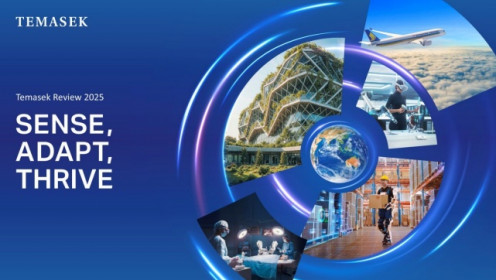 Giá trị danh mục đầu tư ròng của Quỹ Temasek tăng cao kỷ lục