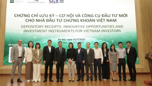 Phối hợp với các tổ chức tài chính quốc tế để đẩy mạnh phát hành chứng chỉ lưu ký ra nước ngoài