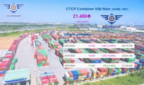 VSC tím trần lên sát đỉnh lịch sử, thanh khoản lập kỷ lục gần 37 triệu cp
